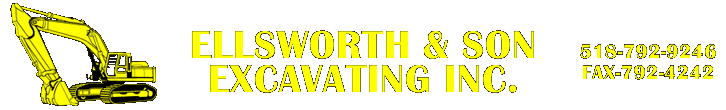 Ellsworth & Son Excavating, Inc. 518-792-9246